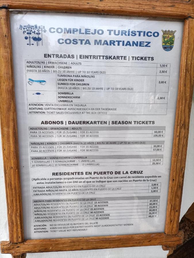 Casa Bianca Wifi5G 56M2 Doubleroom Puerto de la Cruz  Eksteriør bilde